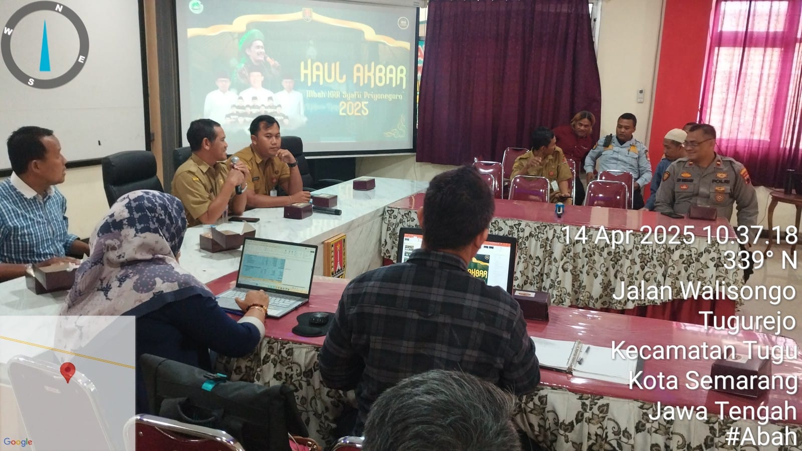 Rakor Persiapan Haul Kyai Syafi'i Priyonegoro Digelar di Kecamatan Tugu